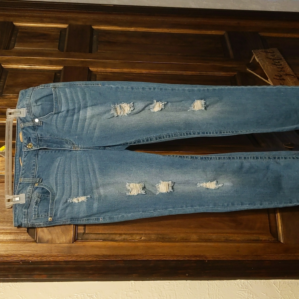 Seven distressed jeans